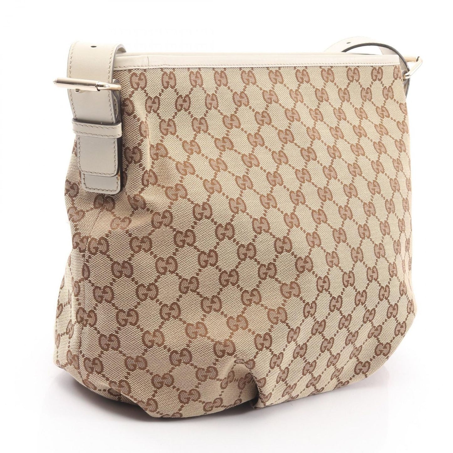 Gucci Shoulder Bag GG Canvas Beige White — view 2