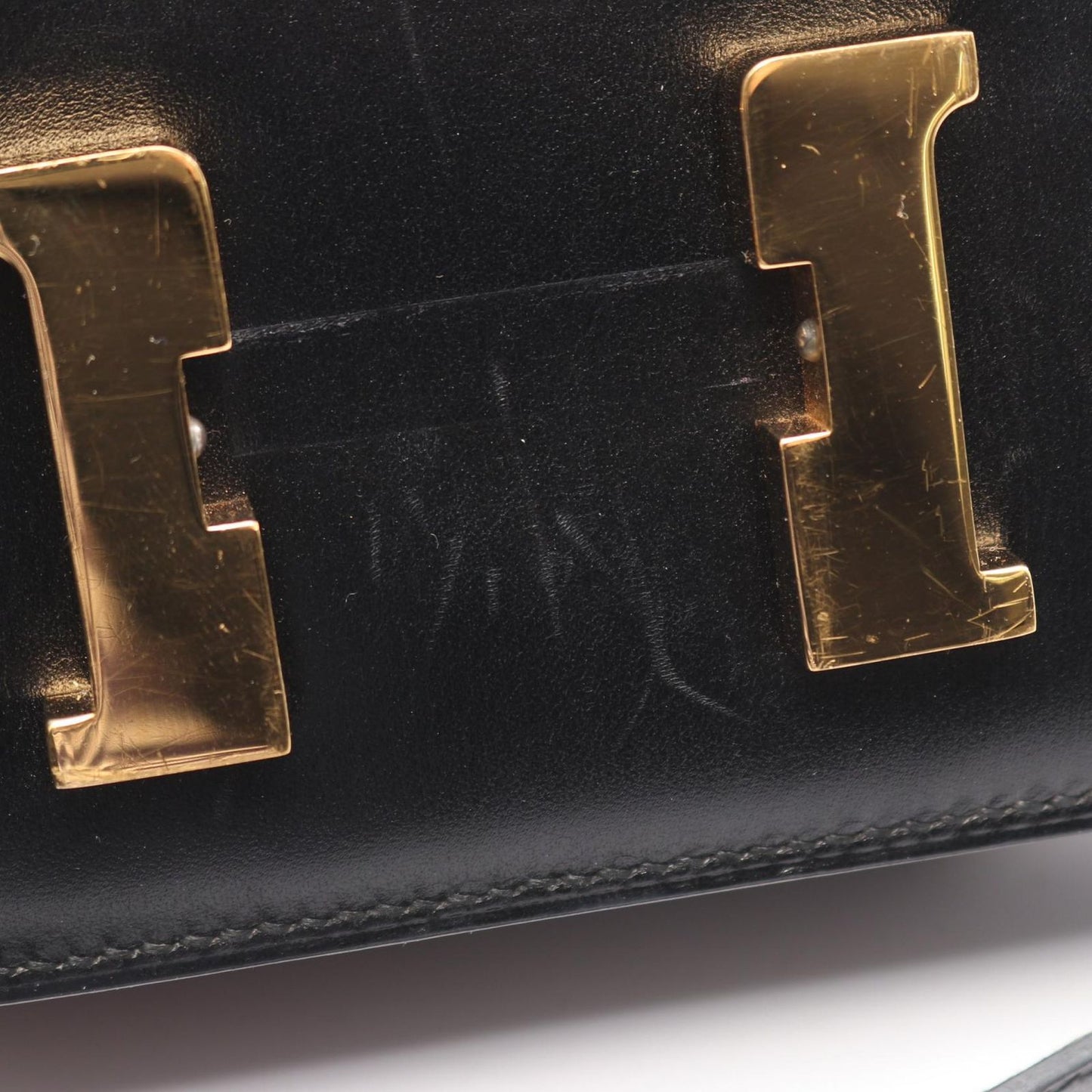 Hermes Shoulder Bag Constance 3 Mini Black Calf — view 6