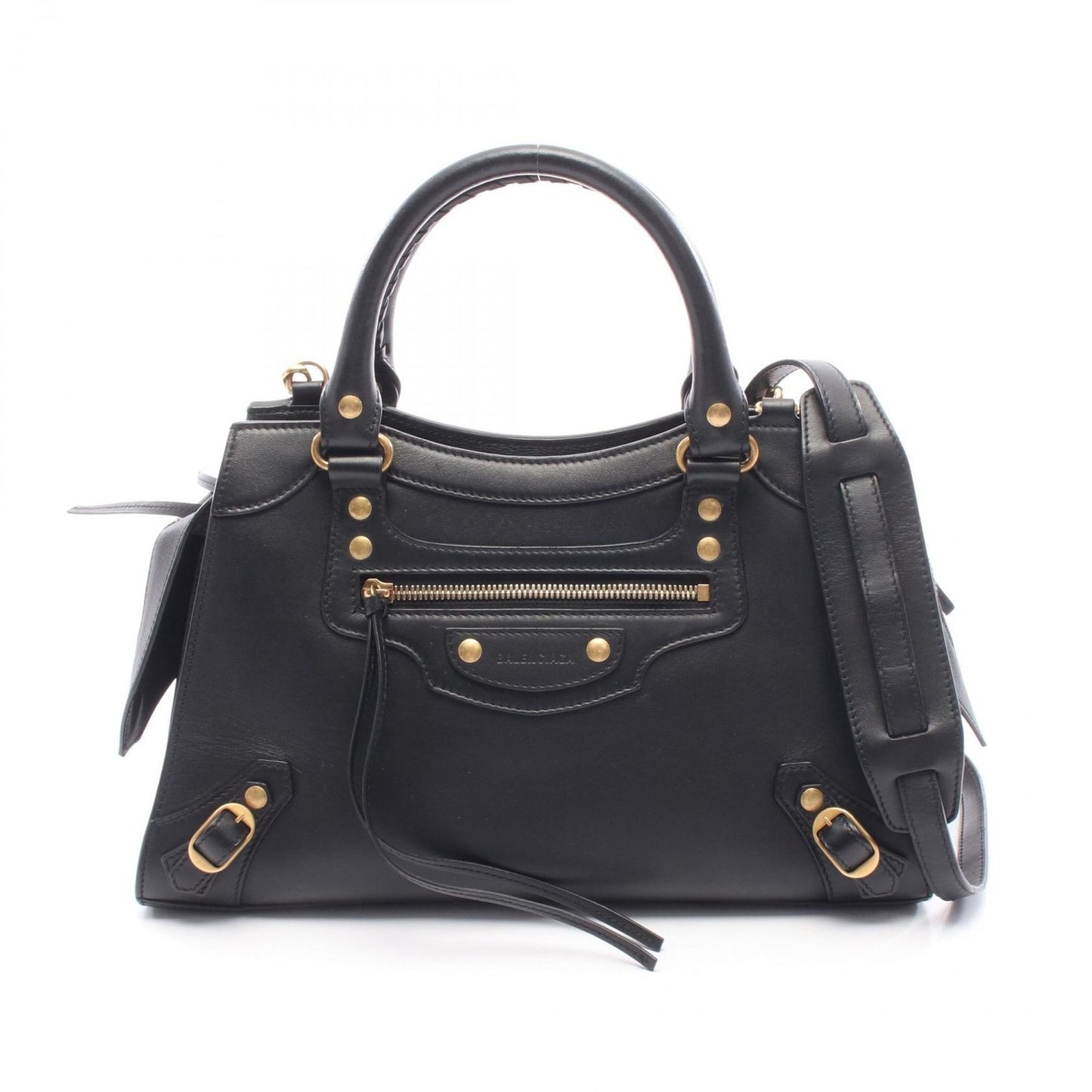 Balenciaga Handbag Neo Classic City Small Black Leather