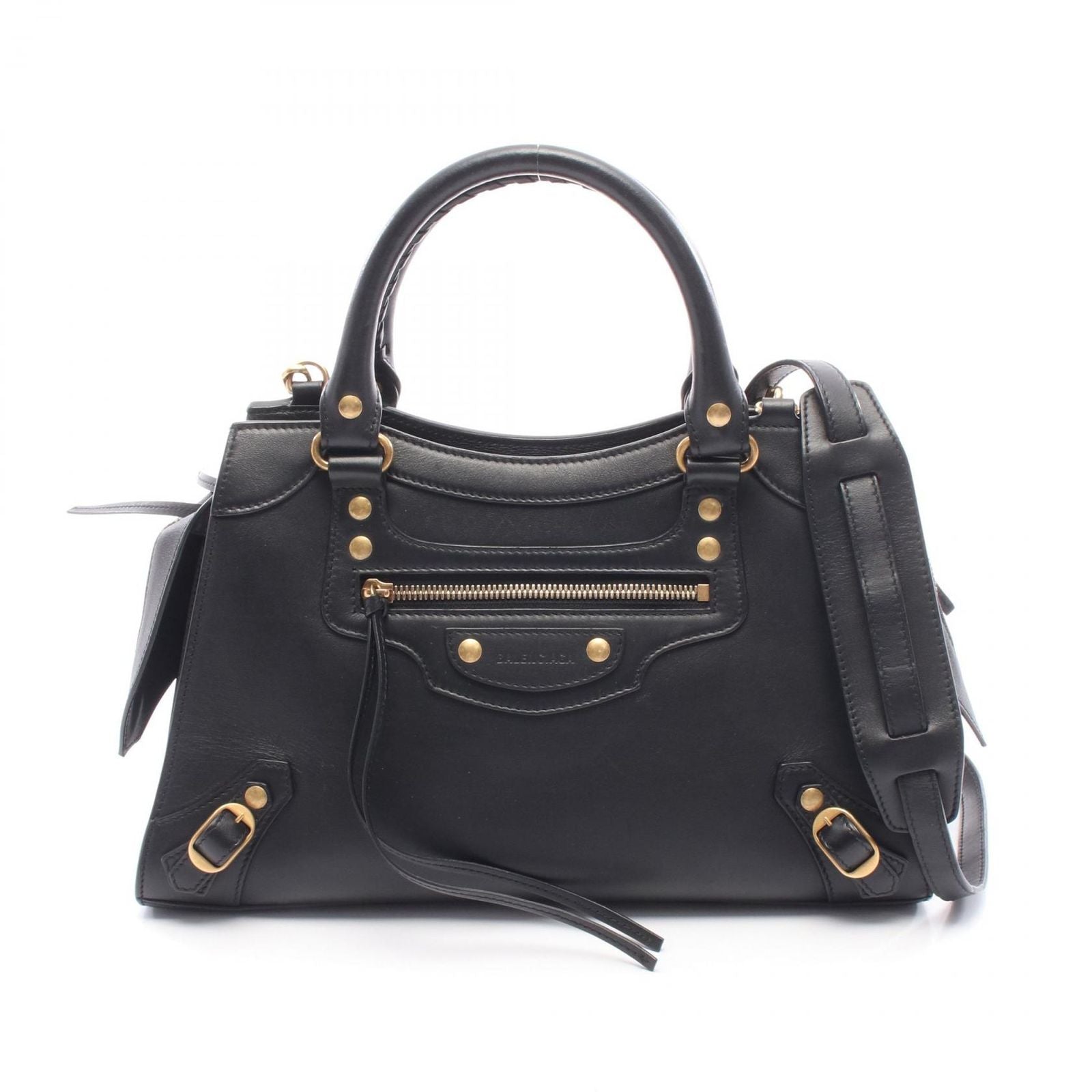 Balenciaga Handbag Neo Classic City Small Black Leather