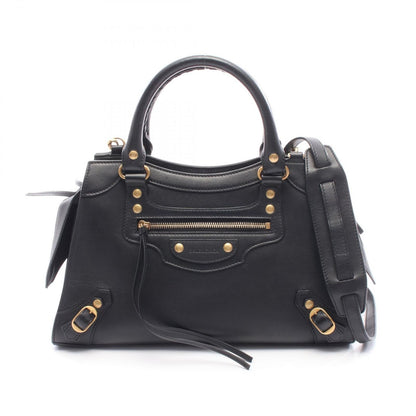 Balenciaga Handbag Neo Classic City Small Black Leather