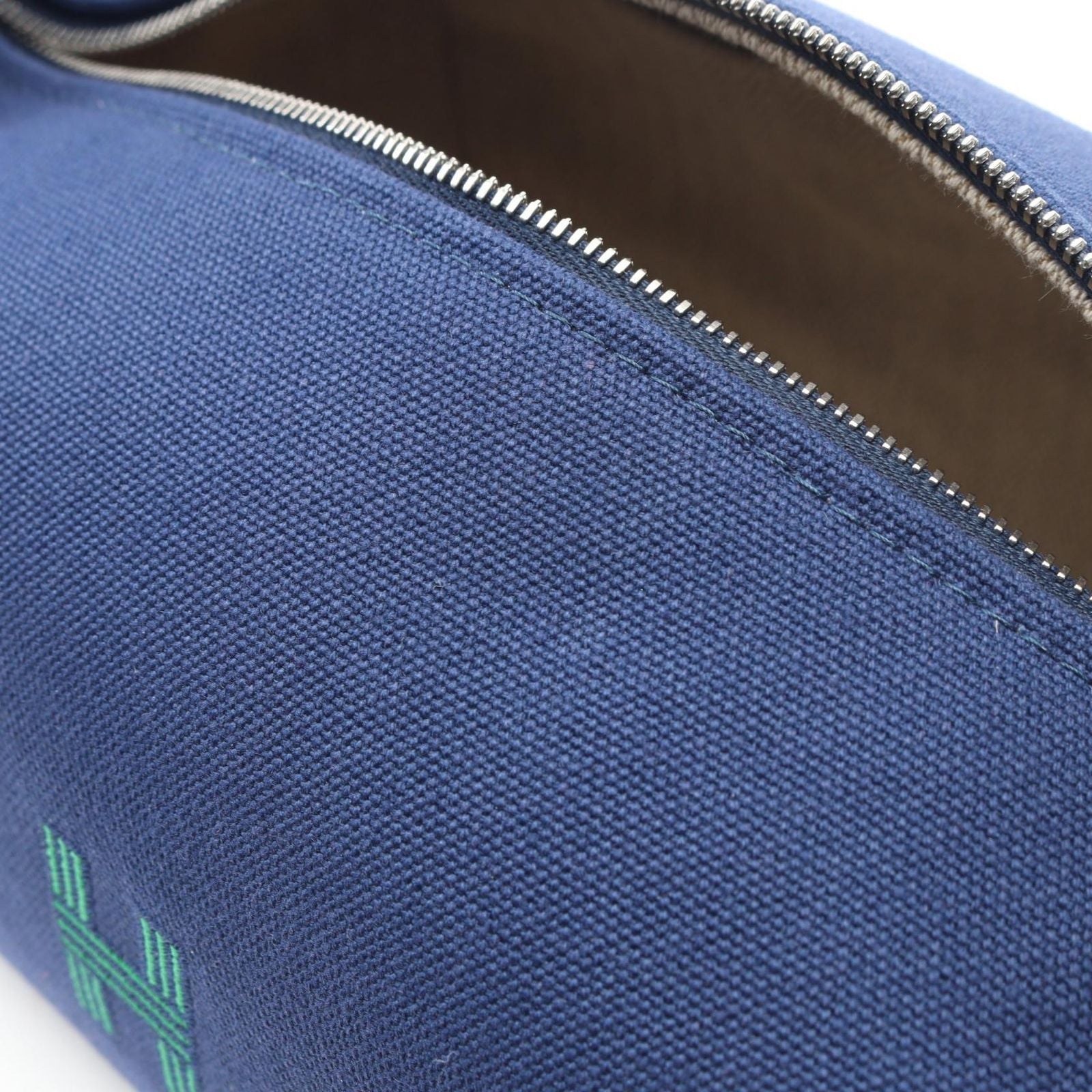 Hermes Handbag Brid-a-brac PM Blue Marine Canvas Bride-a-Brac — view 6