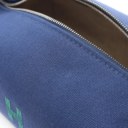 Hermes Handbag Brid-a-brac PM Blue Marine Canvas Bride-a-Brac — view 6