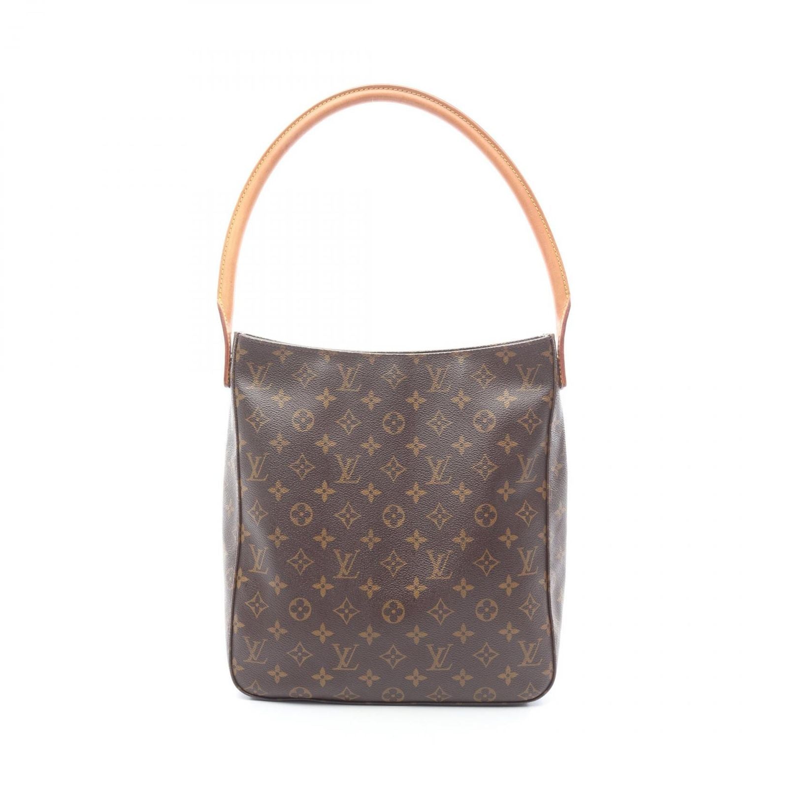 Louis Vuitton Shoulder Bag Looping GM Canvas Leather