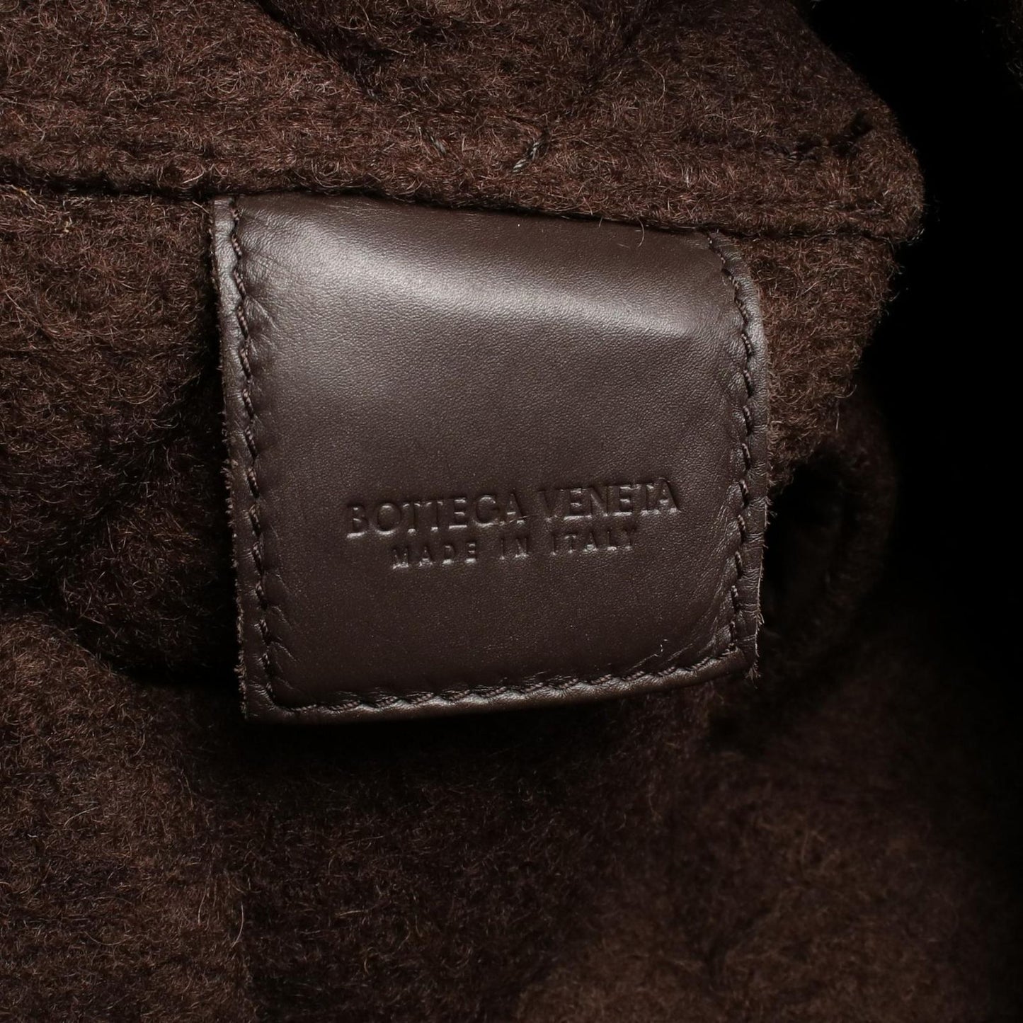 Bottega Veneta Tote Padded Quilted Dark Brown Leather Intrecciato — view 4