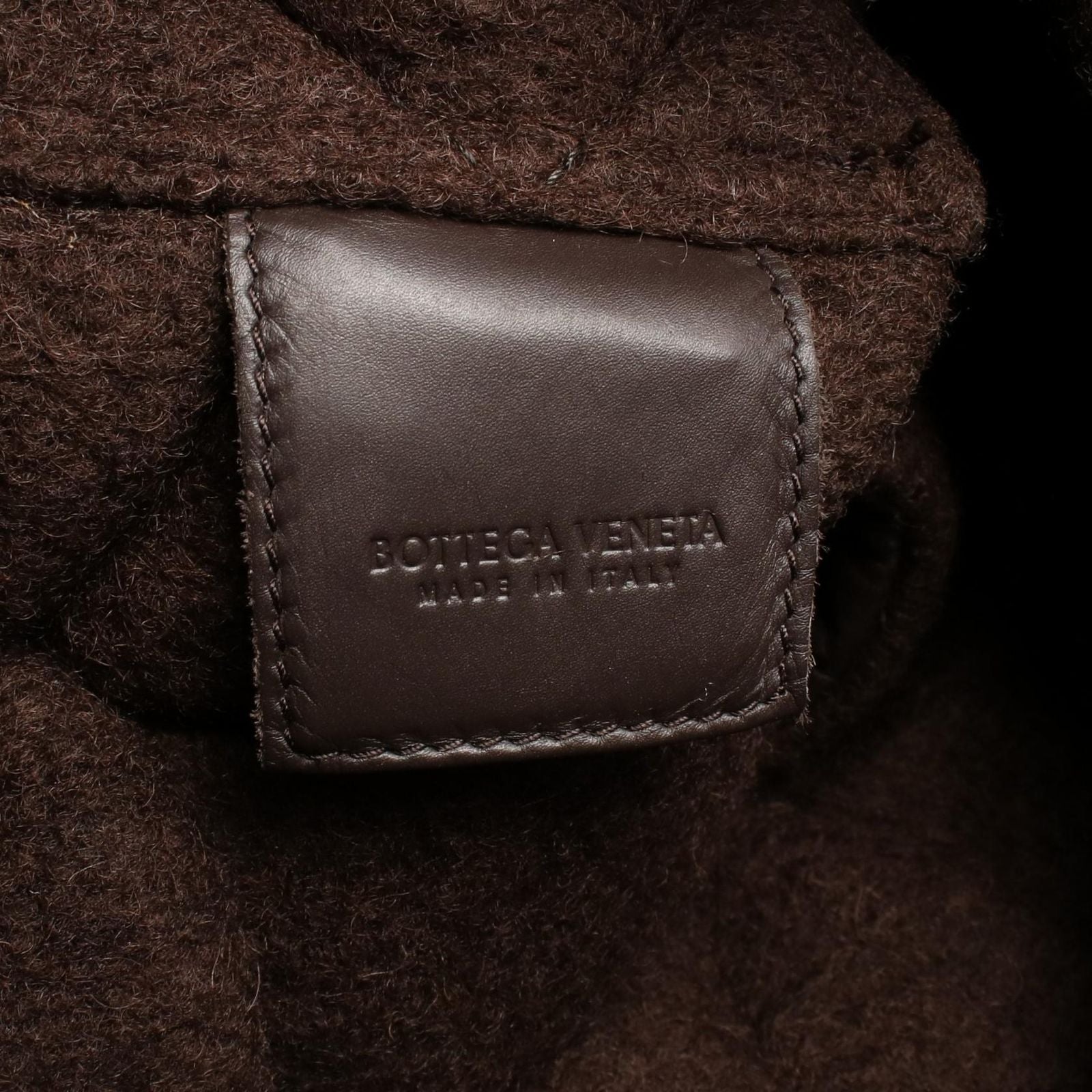 Bottega Veneta Tote Padded Quilted Dark Brown Leather Intrecciato — view 4