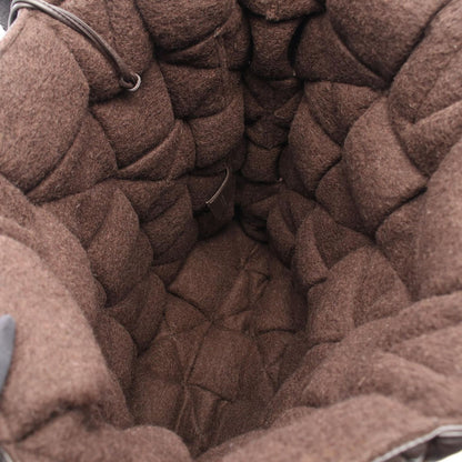 Bottega Veneta Tote Padded Quilted Dark Brown Leather Intrecciato — view 3