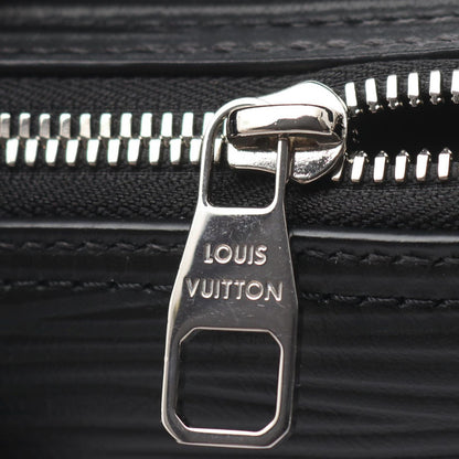Louis Vuitton Handbag Soft Polochon PM XL 2-Way Noir Leather — view 8