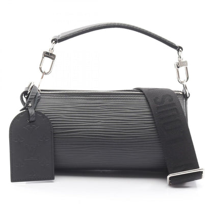 Louis Vuitton Handbag Soft Polochon PM XL 2-Way Noir Leather