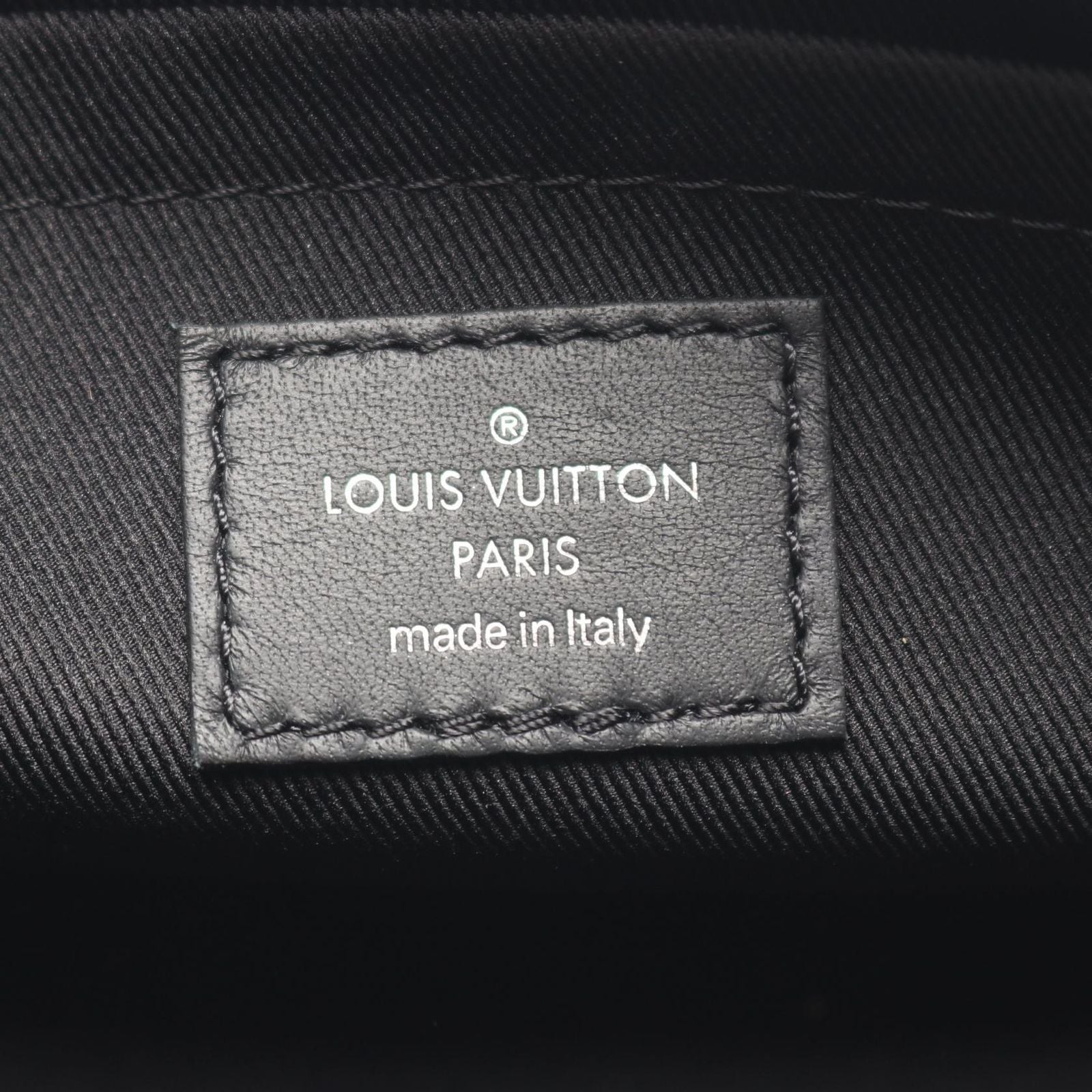 Louis Vuitton Handbag Soft Polochon PM XL 2-Way Noir Leather — view 4