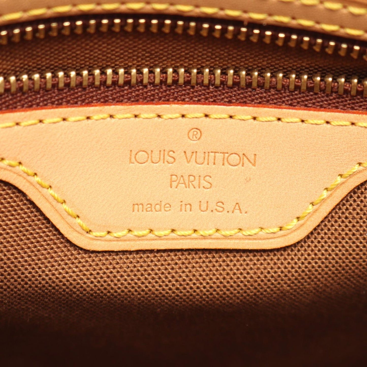 Louis Vuitton Tote Vavin GM Canvas Leather — view 4