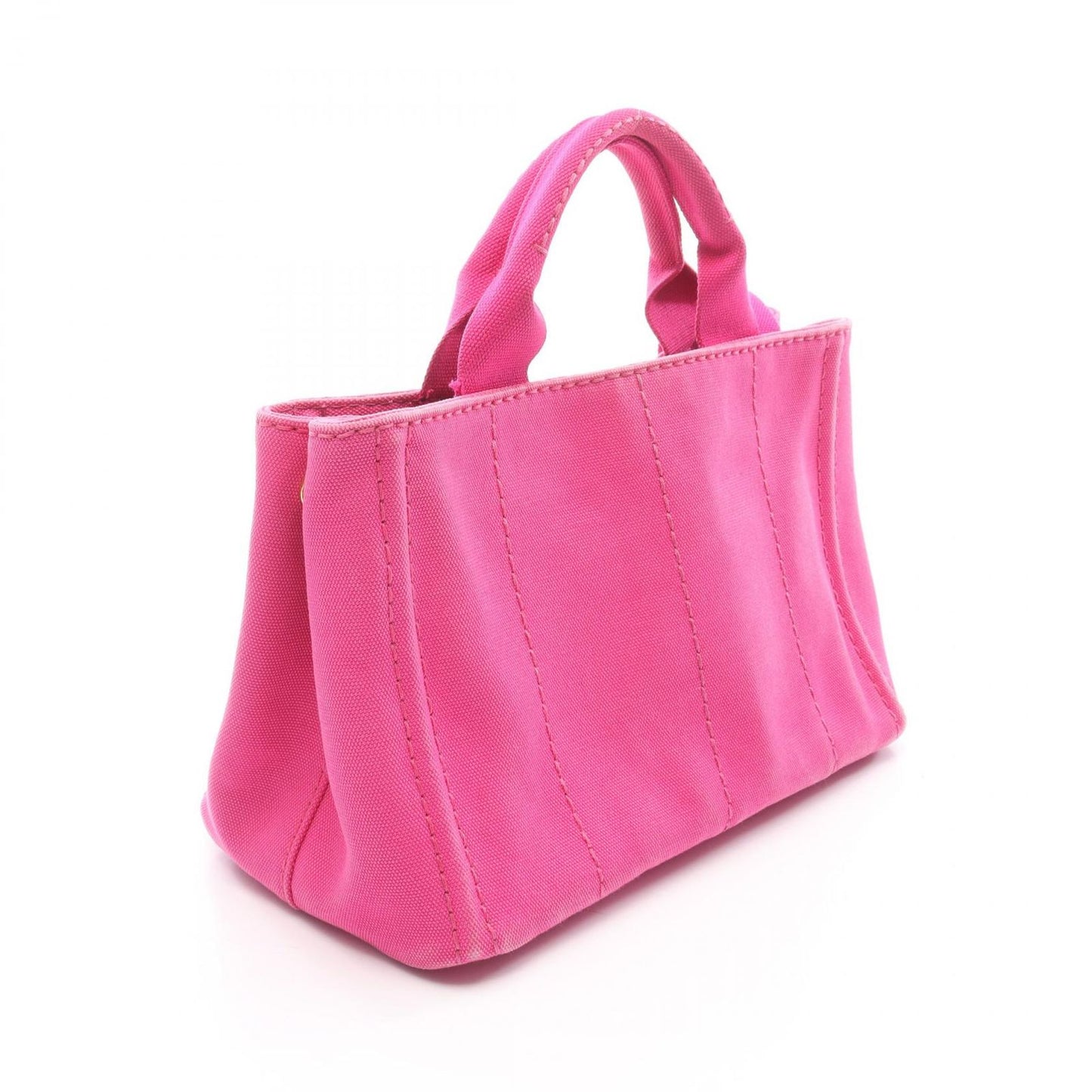 Prada Tote Canapa Fuchsia Pink Canvas 2-Way — view 2