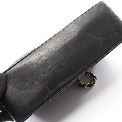 Chanel Shoulder Bag Quilted Diana Flap Black Lambskin Chain — view 8