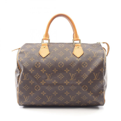 Louis Vuitton Handbag Speedy 30 Canvas Leather