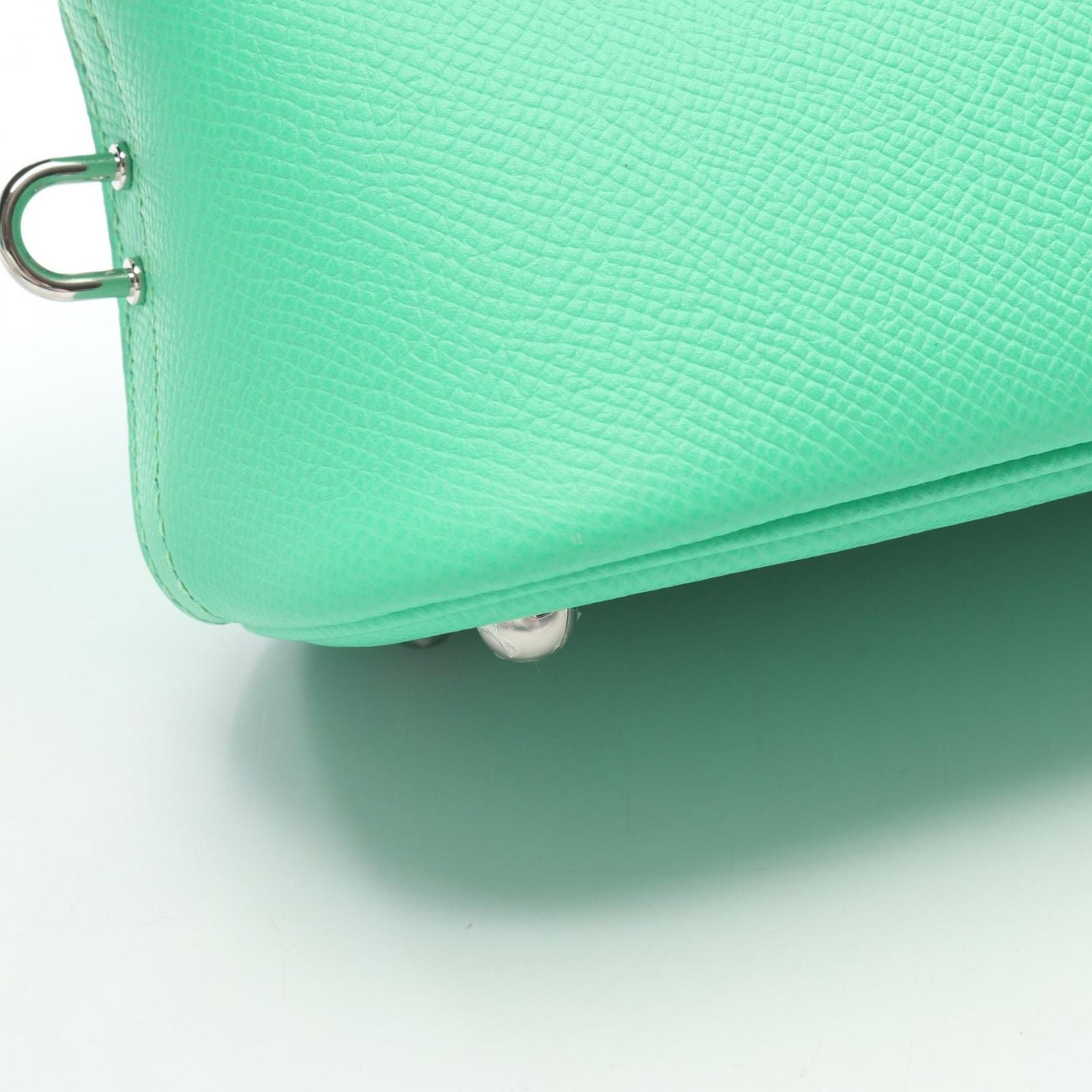 Hermes Handbag Bolide 25 Vert Comic Leather — view 6