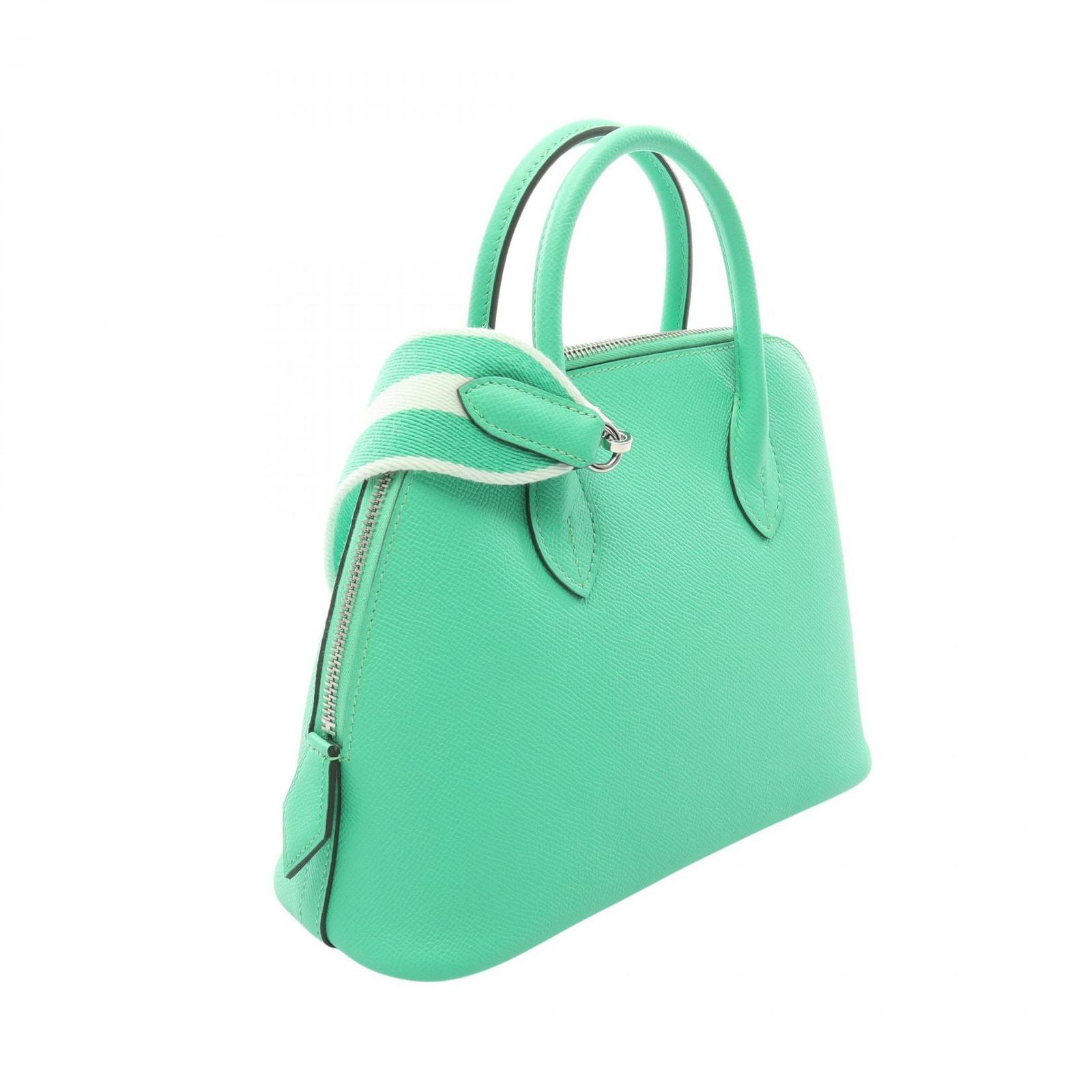 Hermes Handbag Bolide 25 Vert Comic Leather — view 2