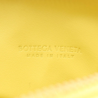 Bottega Veneta Handbag Candy Wallace Intrecciato Yellow Leather — view 4