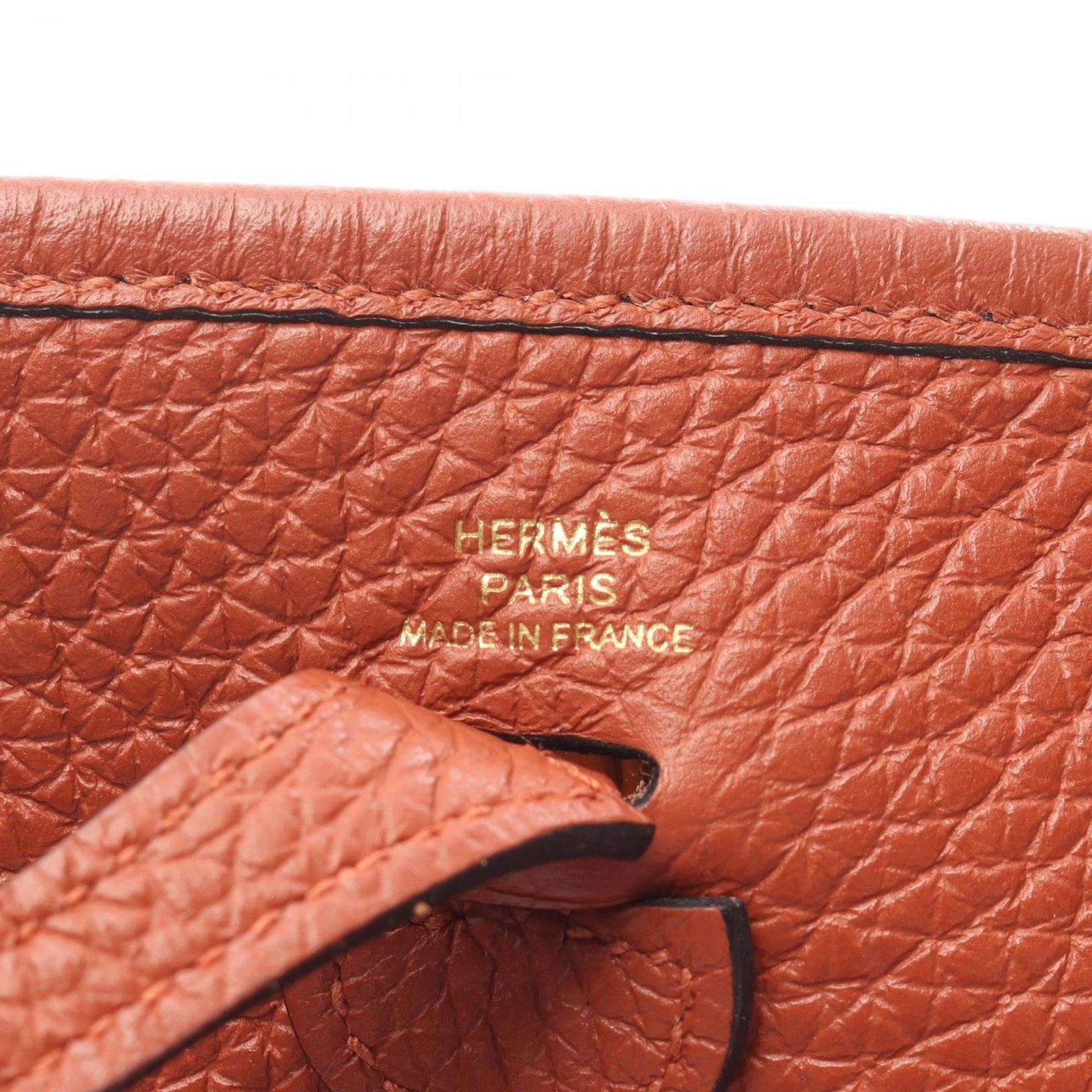 Hermes Shoulder Bag Evelyne Amazon TPM Cui Ble Leather — view 4