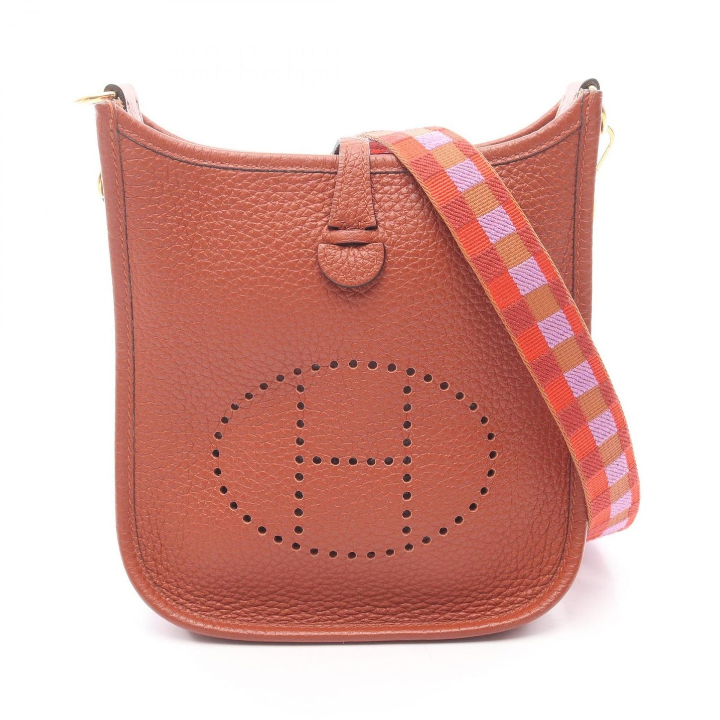 Hermes Shoulder Bag Evelyne Amazon TPM Cui Ble Leather