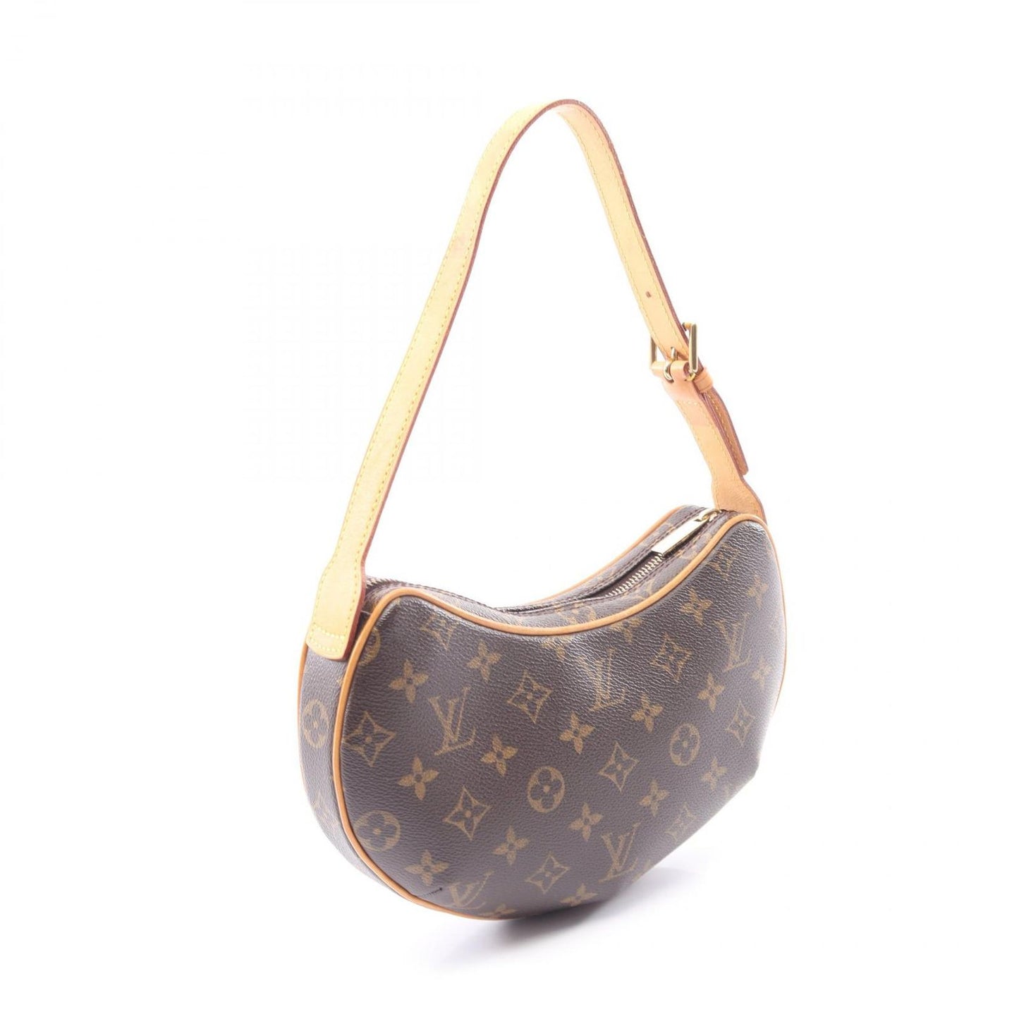 Louis Vuitton Shoulder Bag Pochette Croissant Canvas Leather — view 2