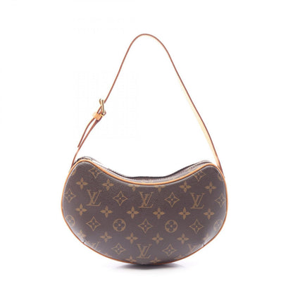 Louis Vuitton Shoulder Bag Pochette Croissant Canvas Leather