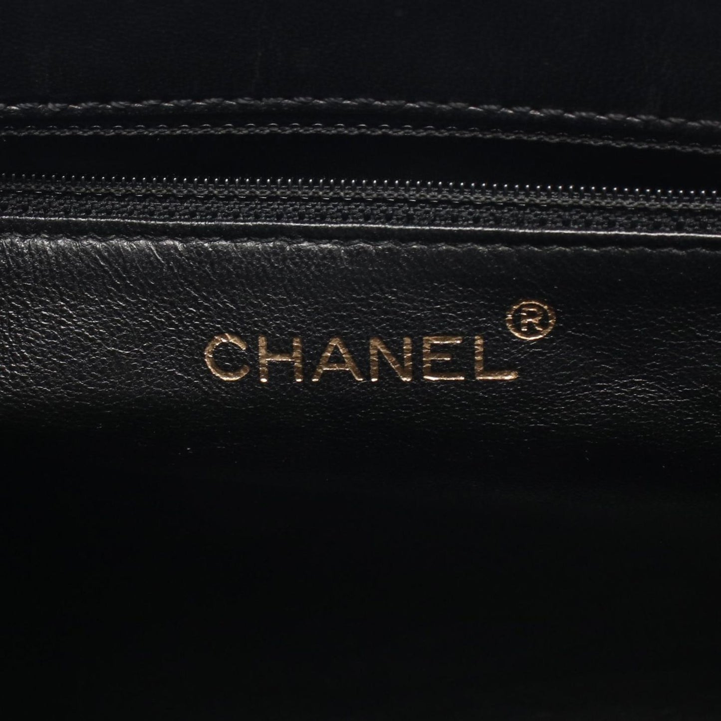 Chanel Shoulder Bag Quilted Black Leather — view 4