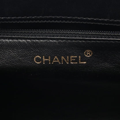 Chanel Shoulder Bag Quilted Black Leather — view 4