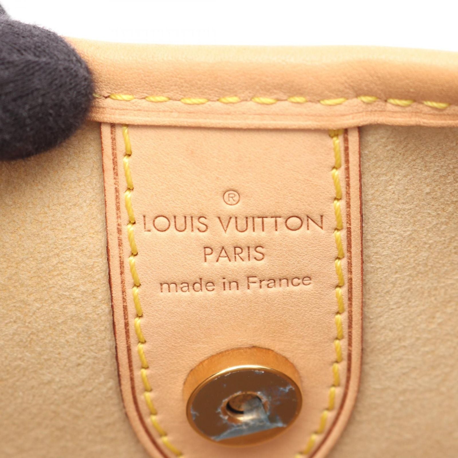 Louis Vuitton Shoulder Bag Galleria GM Canvas Leather — view 4