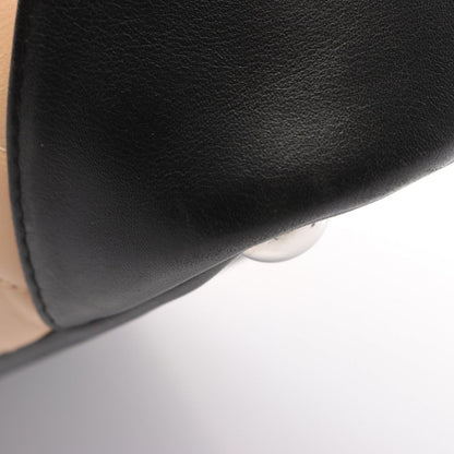 Chanel Tote Cambon Line Large Beige Black Leather — view 9