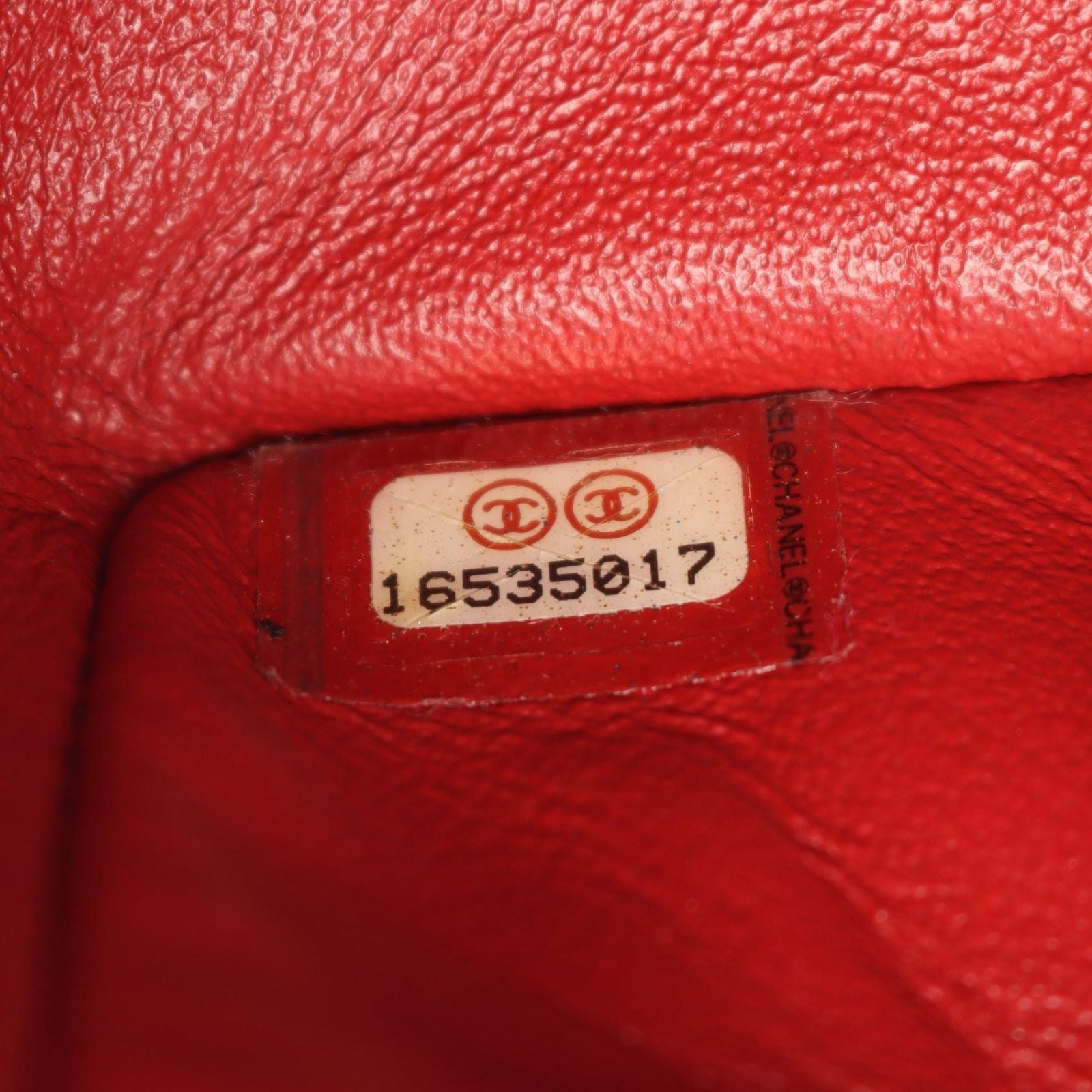 Chanel Shoulder Bag 2.55 Quilted Mademoiselle Chain Red Calf — view 5