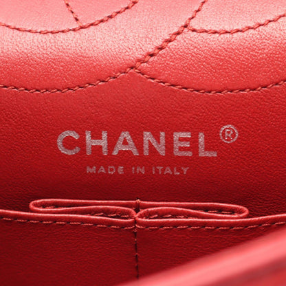Chanel Shoulder Bag 2.55 Quilted Mademoiselle Chain Red Calf — view 4