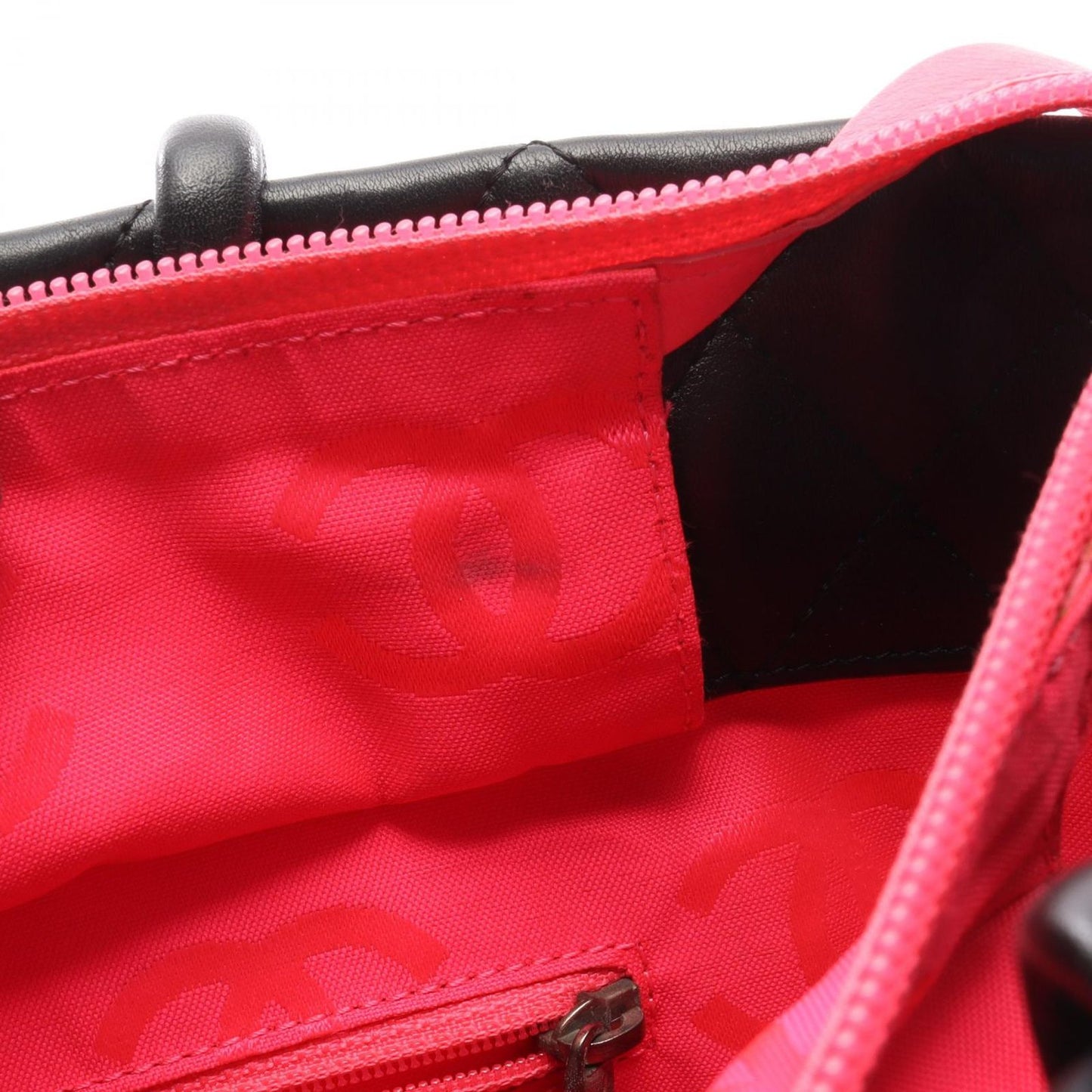 Chanel Tote Cambon Line Black Leather — view 7