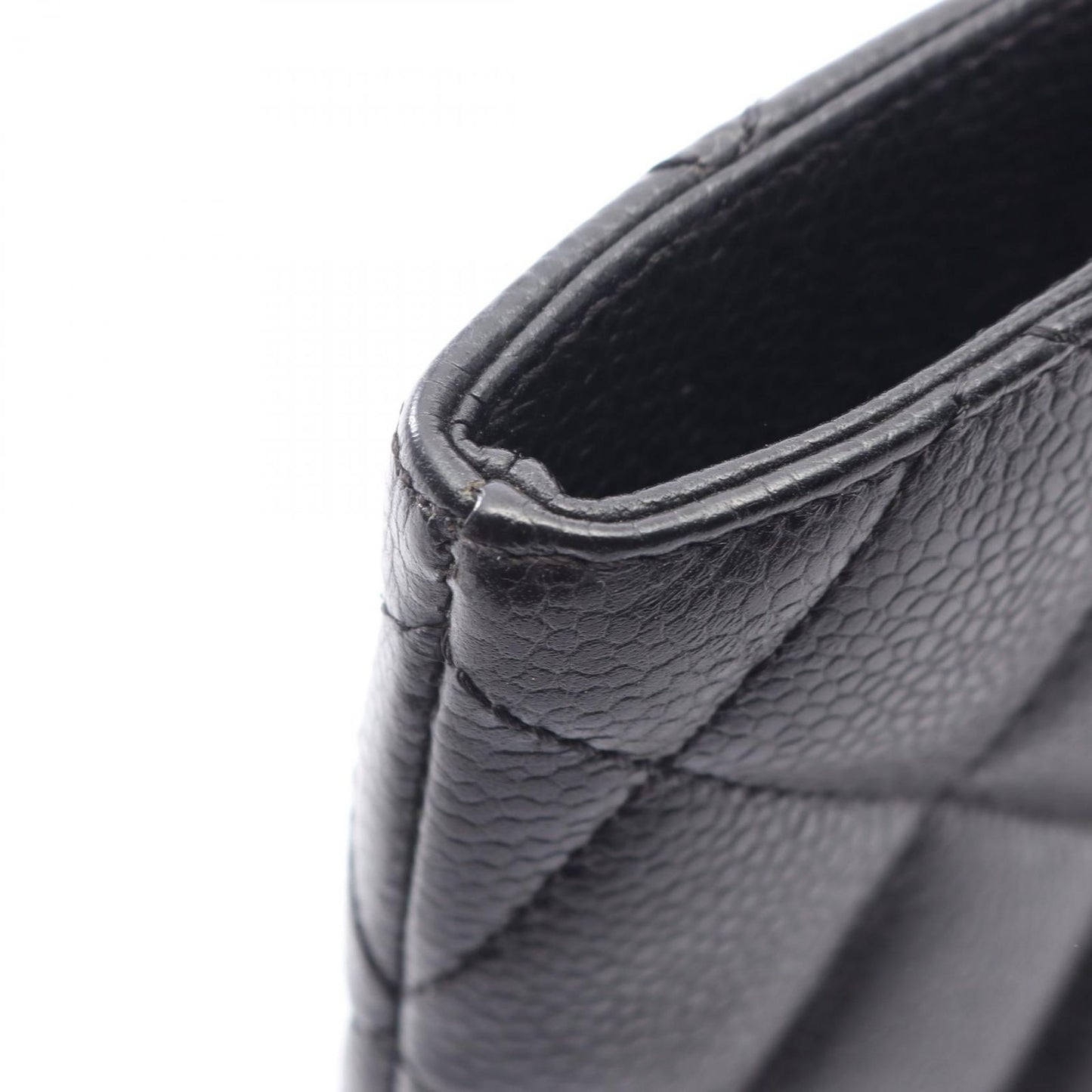 Chanel Tote Medallion Black Calf — view 9
