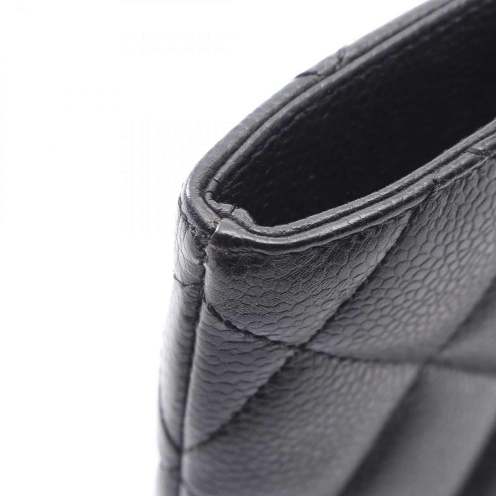 Chanel Tote Medallion Black Calf — view 9