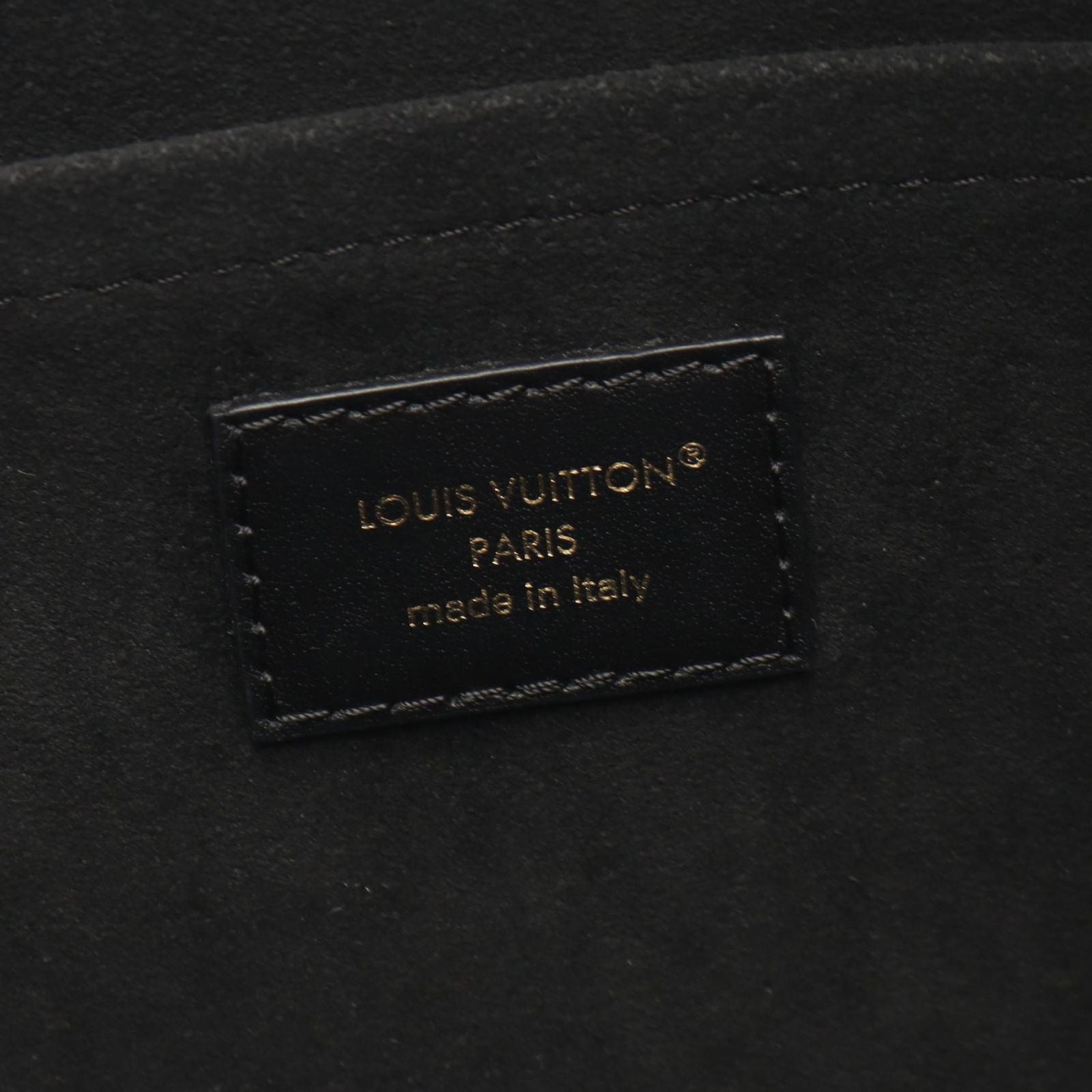 Louis Vuitton Shoulder Bag the Drop GM Canvas Leather — view 4