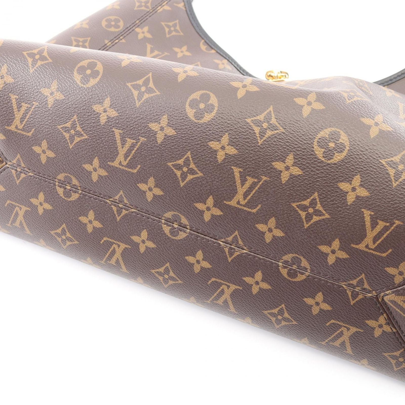 Louis Vuitton Shoulder Bag the Drop GM Canvas Leather — view 7