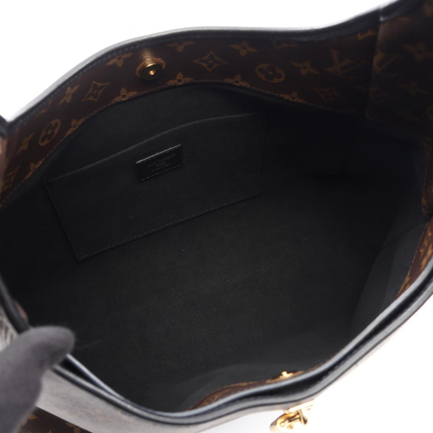 Louis Vuitton Shoulder Bag the Drop GM Canvas Leather — view 3