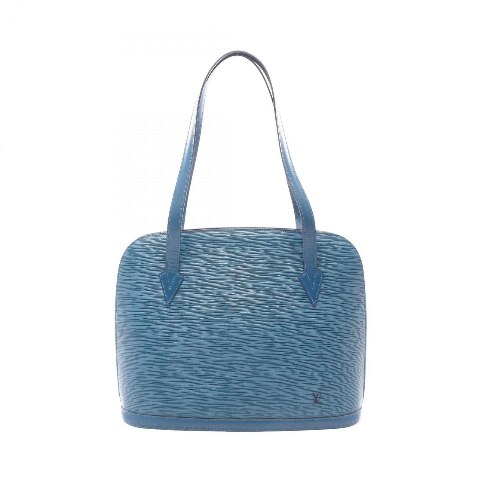 Louis Vuitton Tote Ryu Sac Toledo Blue Leather