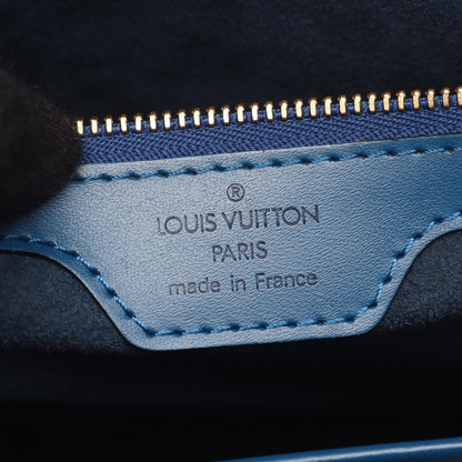 Louis Vuitton Tote Ryu Sac Toledo Blue Leather — view 4