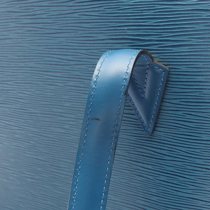 Louis Vuitton Tote Ryu Sac Toledo Blue Leather — view 7