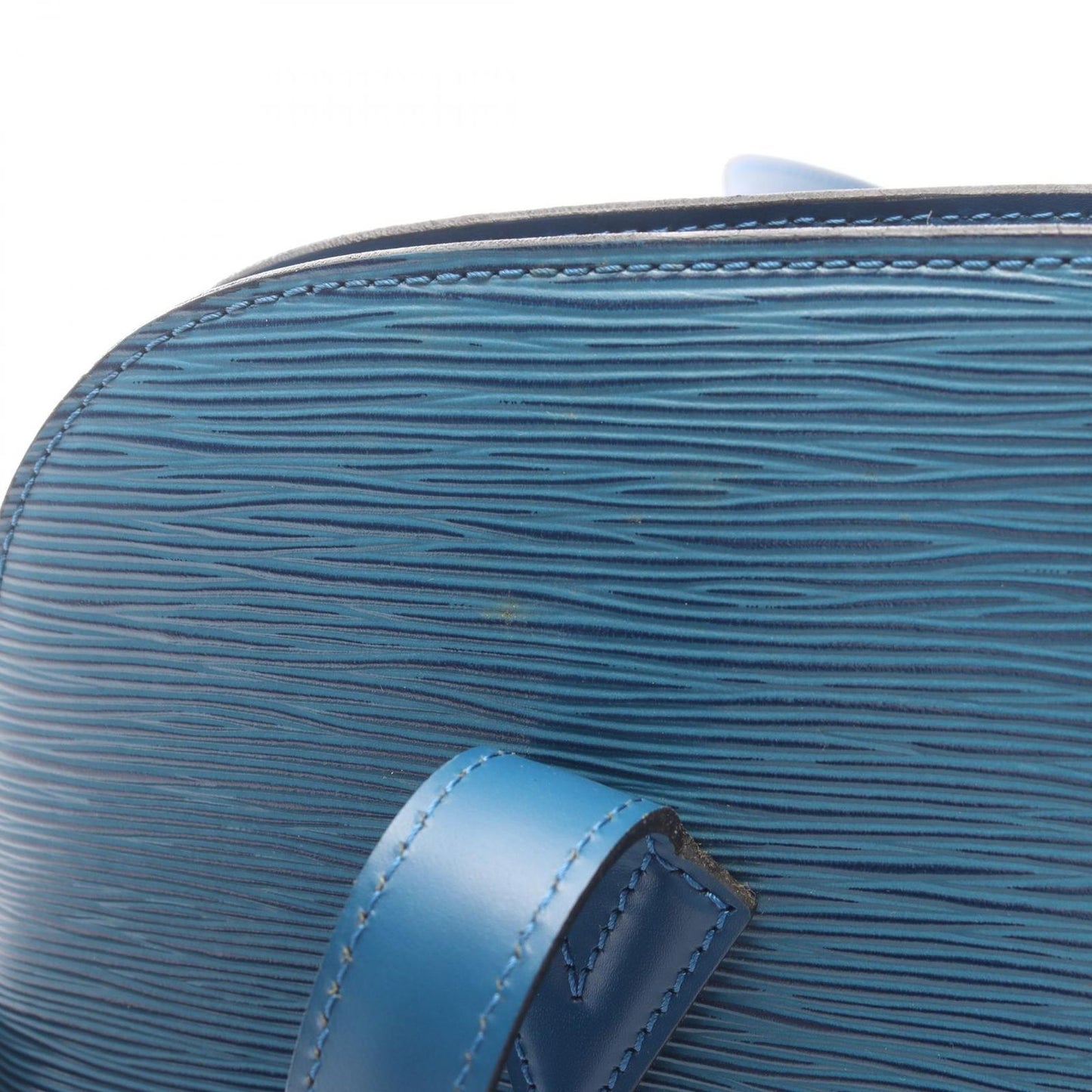 Louis Vuitton Tote Ryu Sac Toledo Blue Leather — view 9