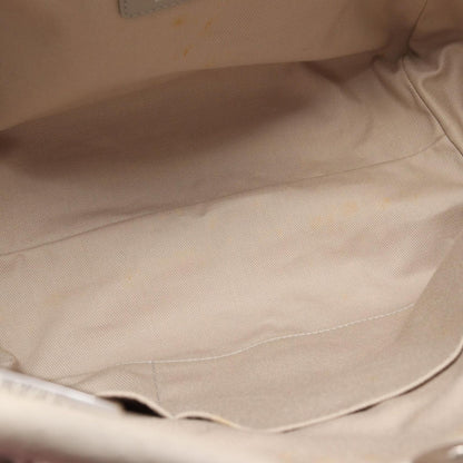Chanel Tote Deauville Ivory Leather Chain MM — view 6