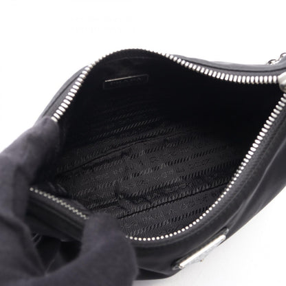 Prada Shoulder Bag Edition Black Nylon Saffiano Leather Re-Nylon — view 3