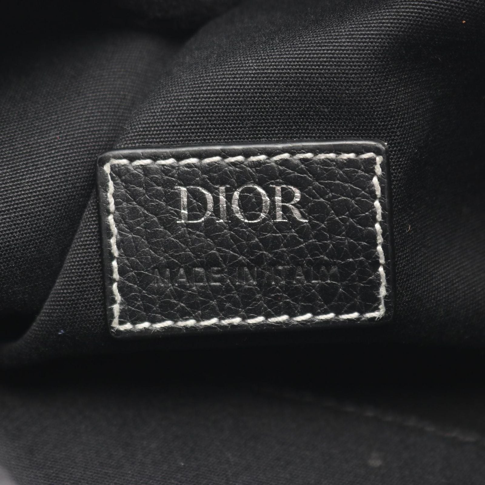 Dior Shoulder Bag Rango 22 Black Leather — view 4