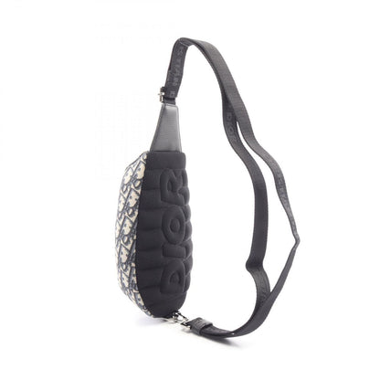 Dior Waist Bag Scarab White Black Beige Navy Canvas Leather — view 2