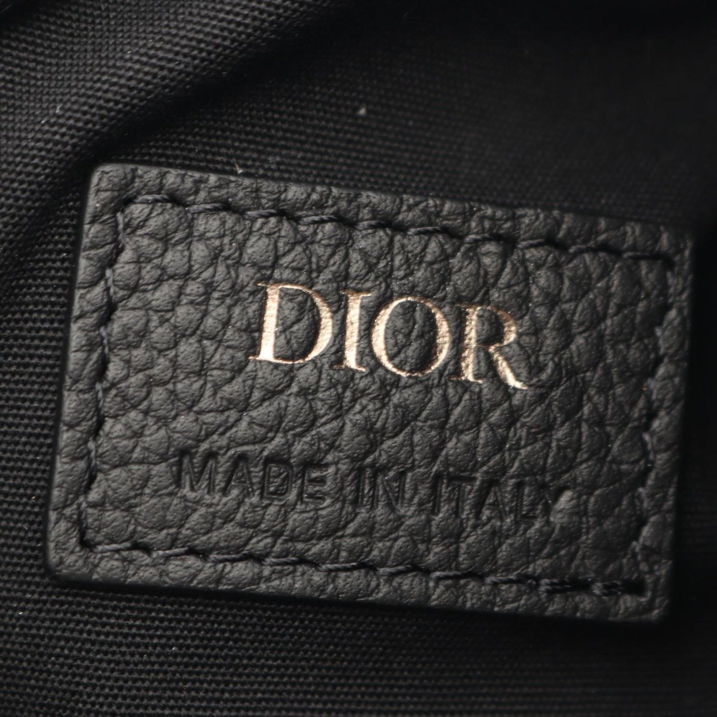 Dior Waist Bag Scarab White Black Beige Navy Canvas Leather — view 4