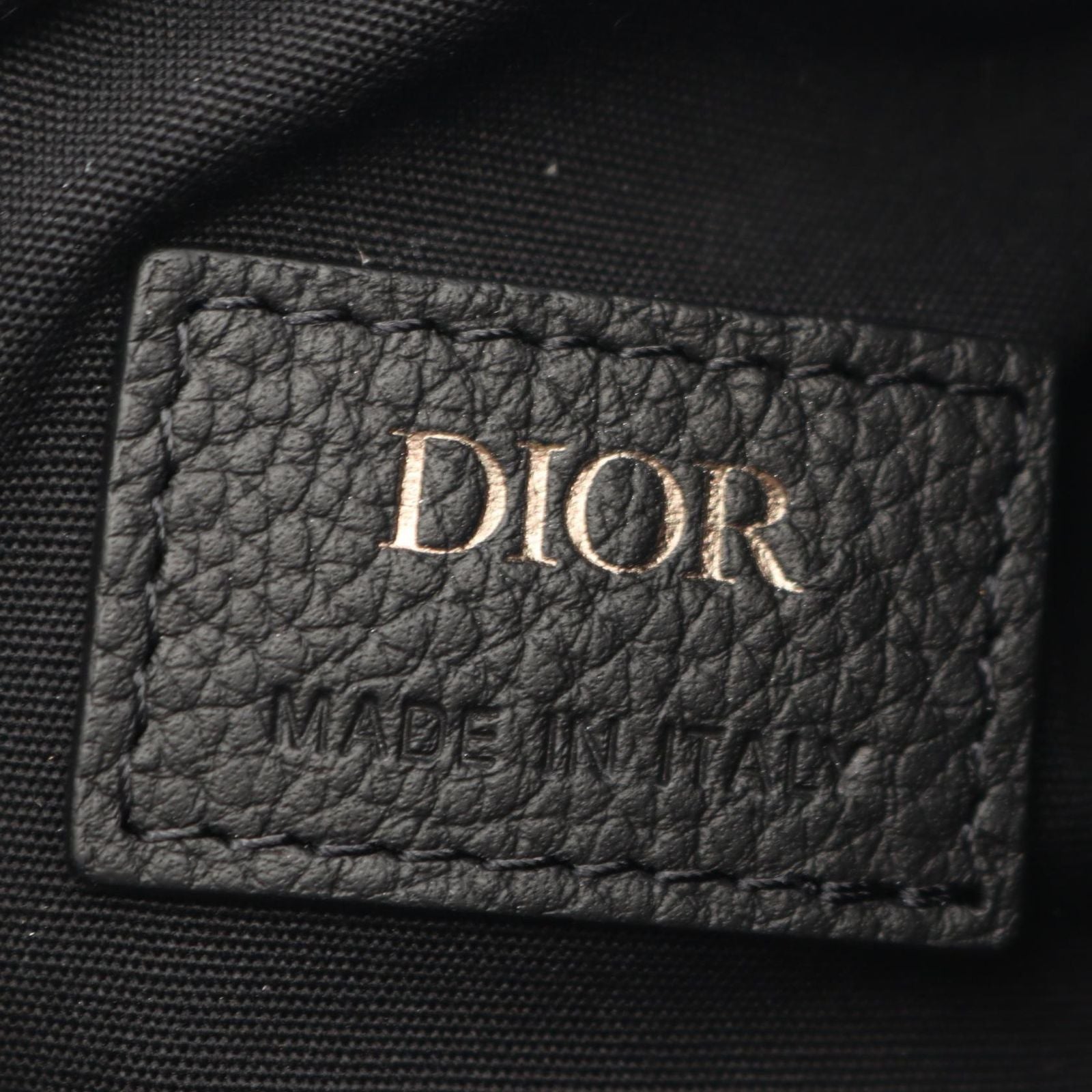 Dior Waist Bag Scarab White Black Beige Navy Canvas Leather — view 4