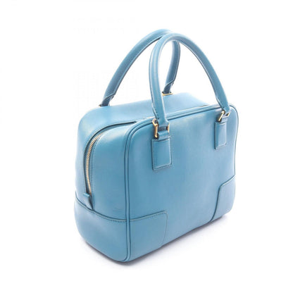 Loewe Handbag Amazona 19 Square 2-Way Rag-n Blue Leather — view 2