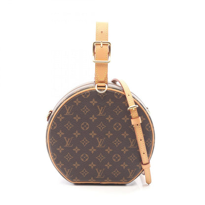 Louis Vuitton Handbag Petite Boite Chapeau Monogram 2-Way Canvas Leather