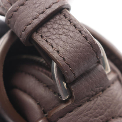 Dior Shoulder Bag Saddle Cross Body Brown Leather — view 6